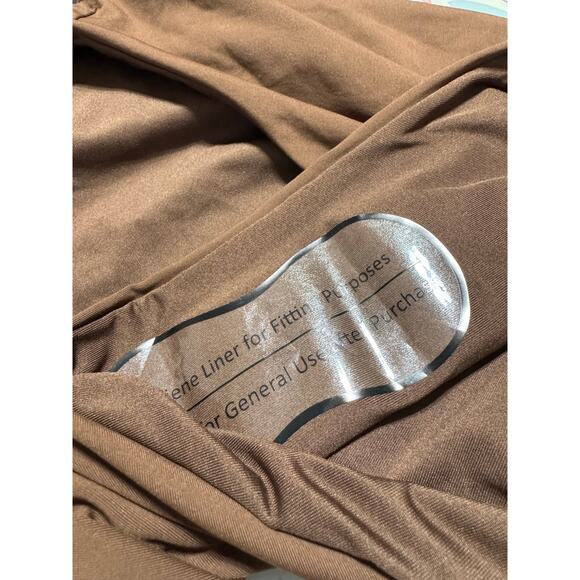 Selfie Leslie Chocolate Brown Get Cheeky Swim Bottoms XL NEW - Picture 3 of 6